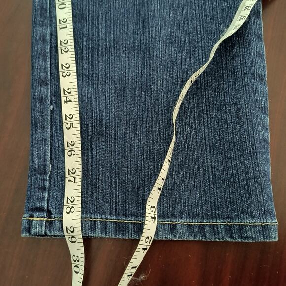 Gloria Vanderbilt Amanda Jeans Women's Sz 14 Stretch Denim Classic Fit Straight - Picture 8 of 11